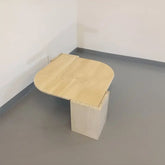 Wholesale marble coffee table living room furniture Vintage Travertine Marble Coffee Tables